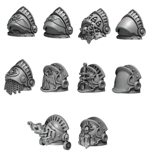 10x schulterpanzer für - schulterpanzer,