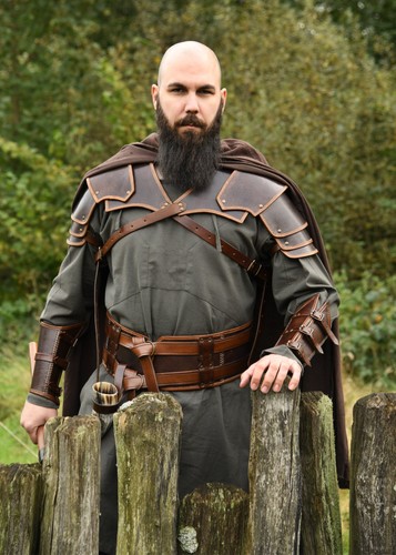 Leder schulterschutz arnulf - leder,