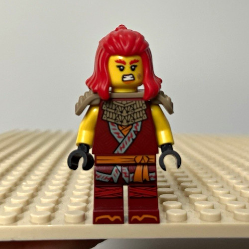 Lego minifigur kriegerin rotes - minifigur,