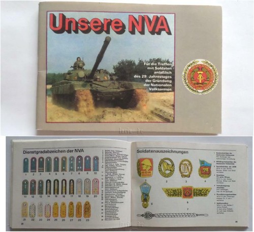 Ddr nva heft - (, schulterstücke